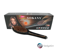 21092 Расческа-выпрямитель для волос Sokany BR-1030I