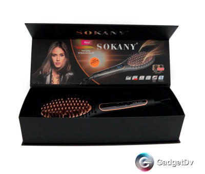 21092 Расческа-выпрямитель для волос Sokany BR-1030I