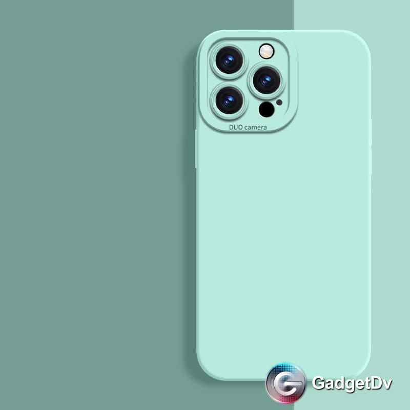 23392 Защитная крышка iPhone 15 Pro Max однотонная силиконовая
