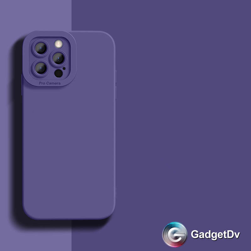 23392 Защитная крышка iPhone 15 Pro Max однотонная силиконовая