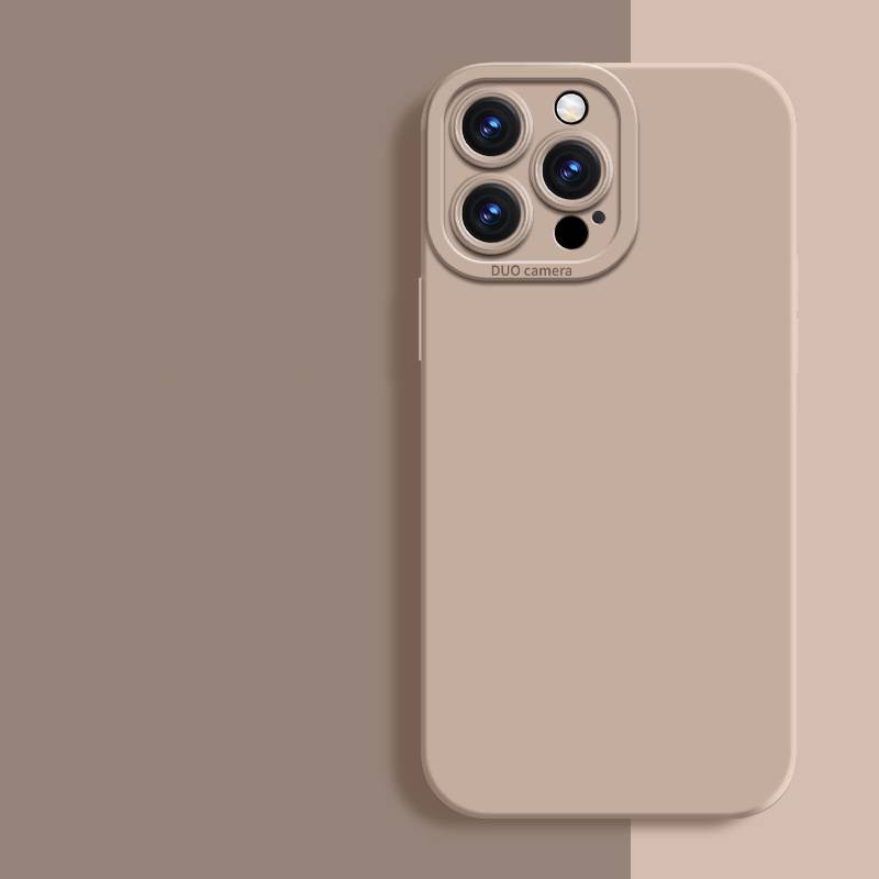 23392 Защитная крышка iPhone 15 Pro Max однотонная силиконовая