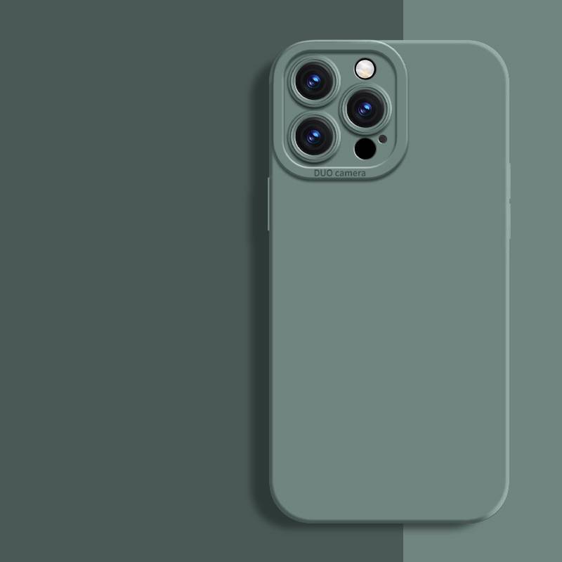 23392 Защитная крышка iPhone 15 Pro Max однотонная силиконовая