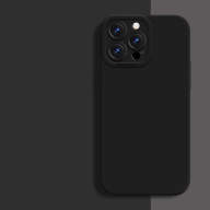 23392 Защитная крышка iPhone 15 Pro Max однотонная силиконовая