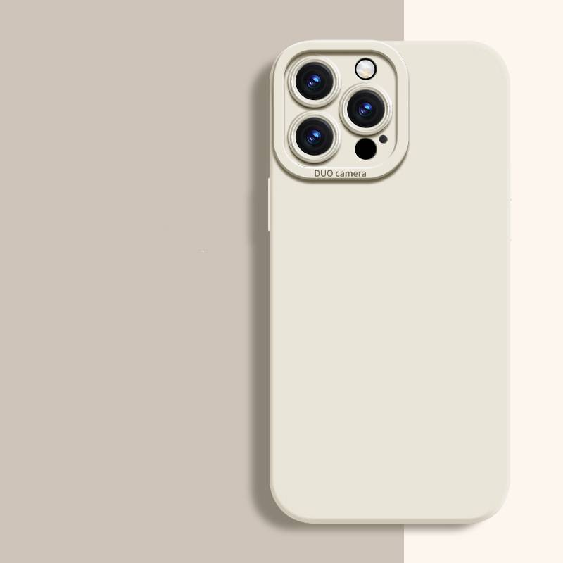 23392 Защитная крышка iPhone 15 Pro Max однотонная силиконовая