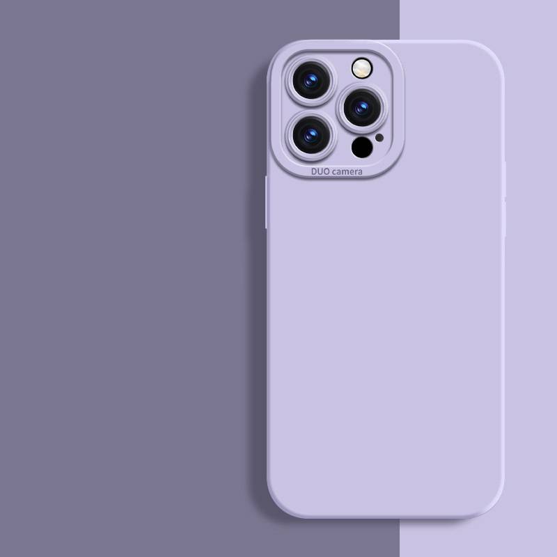 23392 Защитная крышка iPhone 15 Pro Max однотонная силиконовая