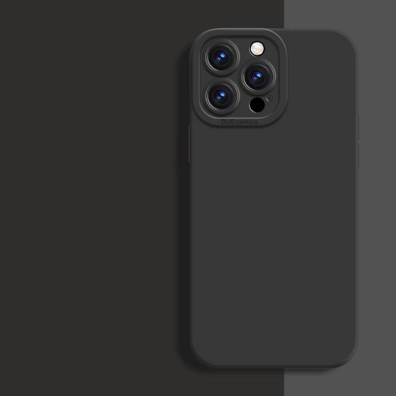 23392 Защитная крышка iPhone 15 Pro Max однотонная силиконовая