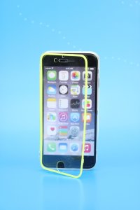 iРhone 6+ Чехол-книжка силикон/пластик (зеленый)