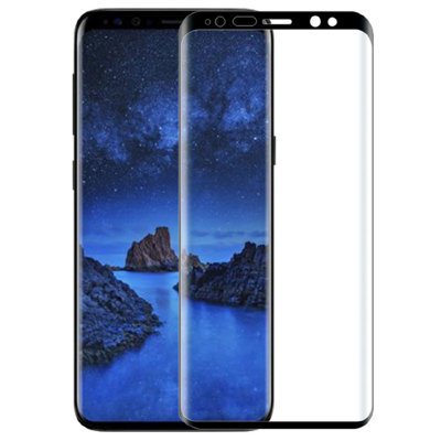 10104  Защитное стекло Samsung S9 (Full Screen, клей по краю) 10104  Защитное стекло Samsung S9