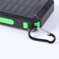 10559 Портативный аккумулятор Solar charger 10000 mAh+фонарик
