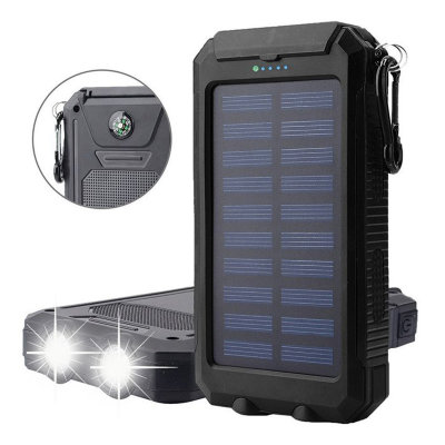 10559 Портативный аккумулятор Solar charger 10000 mAh+фонарик 10559 Портативный аккумулятор Solar charger 10000 mAh+фонарик