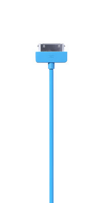5-1015 Кабель USB iPhone4 1m Remax (голубой)