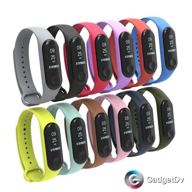 Браслет силиконовый Xiaomi Mi Band 3/4 (11025)