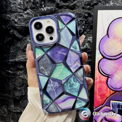 60194  iPhone 11 защитная крышка-чехол, "Разводы"