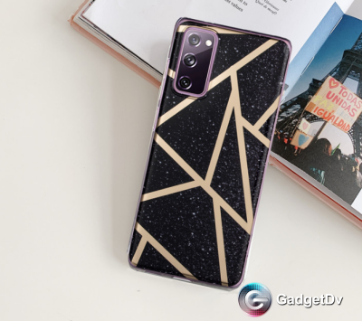 60595 Samsung A12 защитная крышка-чехол, Мрамор
