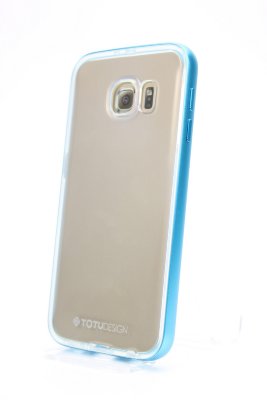 14-188 Galaxy S6 Защитная крышка силиконовая (голубой) 14-188 Galaxy S6 Защитная крышка силиконовая (голубой)