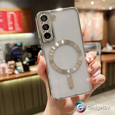 38830 Samsung S26Plus защитная крышка-чехол магнтиная с окантовкой