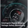 Автомобильное зарядное устройство Baseus Digital Display Dual USB 4.8A 24W (60427)