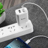60796 СЗУ USB 2,1А + кабель micro USB, Hoco C62A