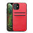 23292  iPhone 11 защитная крышка-чехол, кожаная с кармашком - 23292  iPhone 11 защитная крышка-чехол, кожаная с кармашком