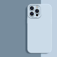23394 Защитная крышка iPhone 15 однотонная силиконовая