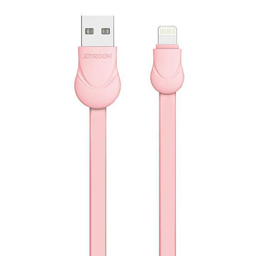 1413 Кабель iPhone5 1m Joyroom (розовый)