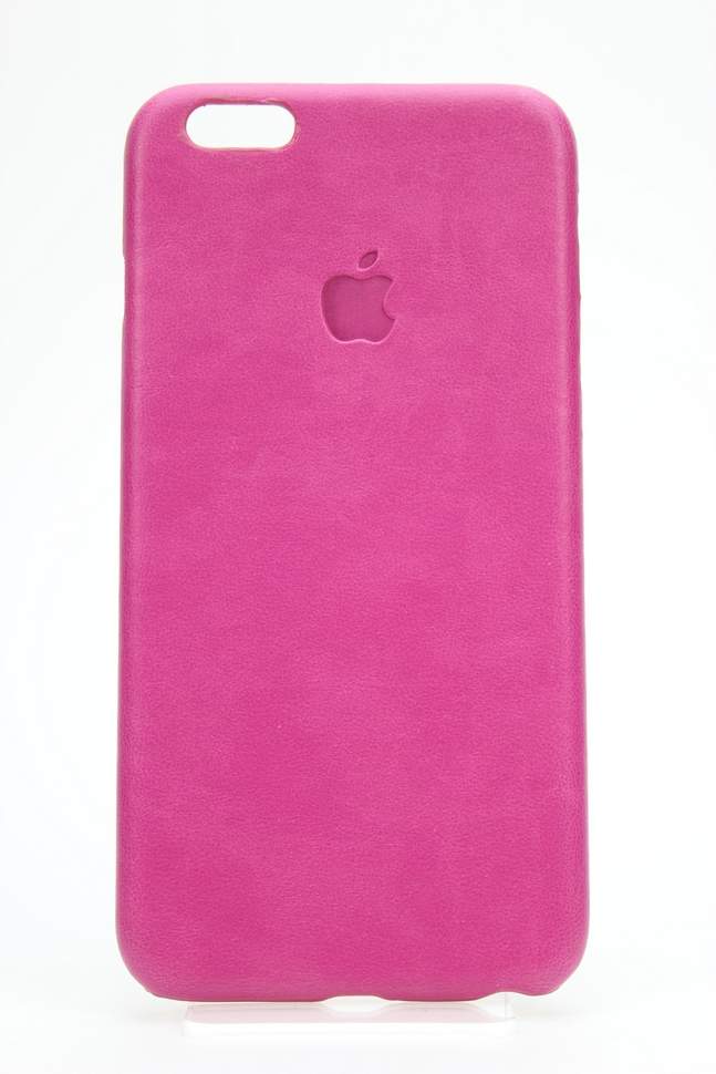 17-115 iРhone 6+ Защитная крышка кожаная (розовый)