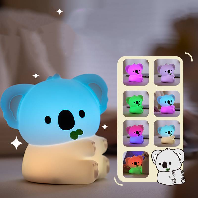 38543 Силиконовый ночник "Коала" с аккумулятором