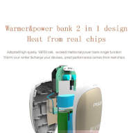 10561 Power Bank 5000mAh+ карманный обогреватель для рук