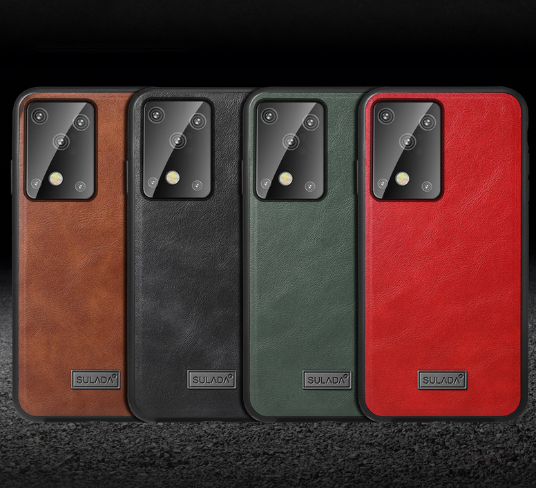 60318 Samsung S20 Plus защитная крышка-чехол, Sulada, под кожу