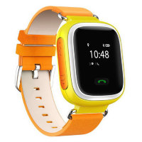 8604 Детские часы с GPS-модулем Smart Baby Watch Q50 Wonlex (желтый)