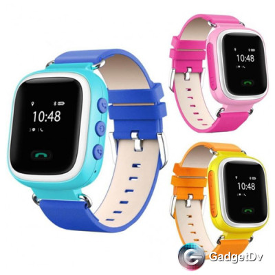 8604 Детские часы с GPS-модулем Smart Baby Watch Q50 Wonlex (желтый)