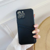 23293 iPhone13 Pro защитная крышка-чехол, кожаная с кармашком