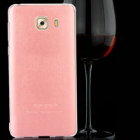9775 SamsungA5 (2017) Защитная крышка силиконовая (розовый)