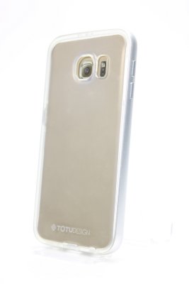 14-188 Galaxy S6 Защитная крышка силиконовая (серебряный) 14-188 Galaxy S6 Защитная крышка силиконовая (серебряный)