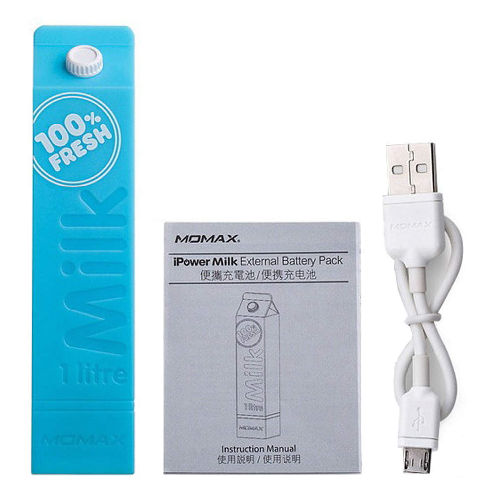 10562 Портативный аккумулятор Milk 2600 mAh