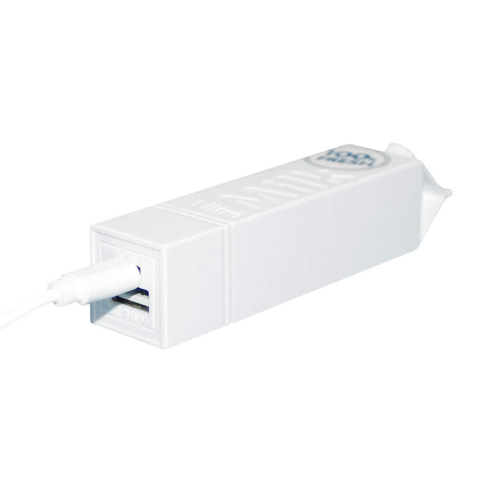 10562 Портативный аккумулятор Milk 2600 mAh
