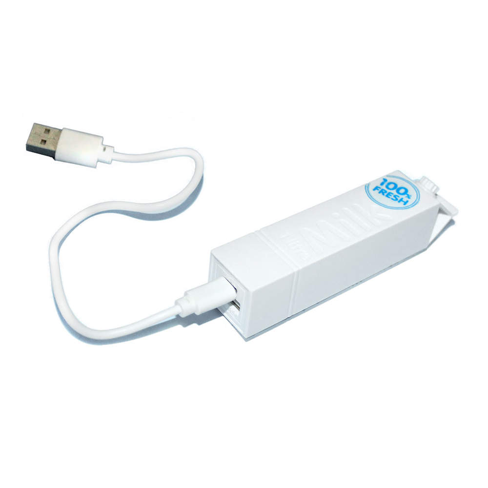 10562 Портативный аккумулятор Milk 2600 mAh
