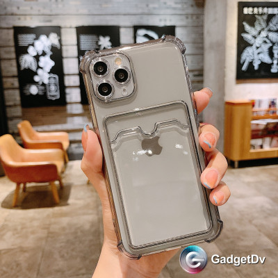29013 iPhone 16 ProMax защитная крышка-чехол с картхолдером