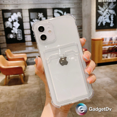 29013 iPhone 16 ProMax защитная крышка-чехол с картхолдером