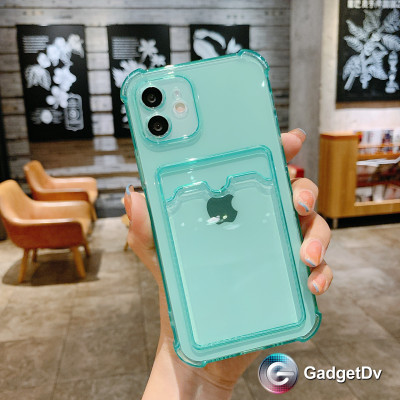 29013 iPhone 16 ProMax защитная крышка-чехол с картхолдером