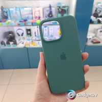 31029 iPhone 16 ProMax защитная крышка-чехол Silicone Cace с логотипом