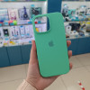 31029 iPhone 16 ProMax защитная крышка-чехол Silicone Cace с логотипом