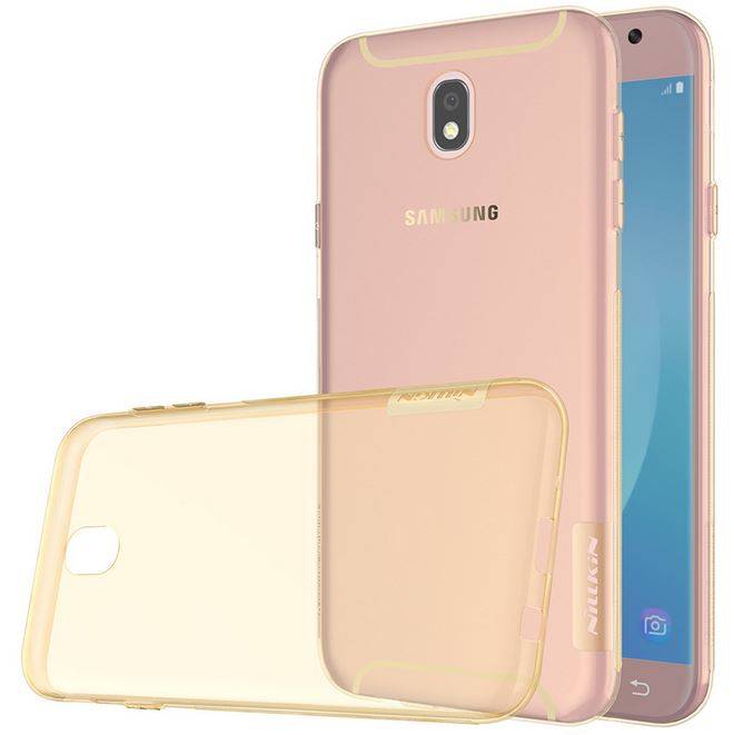 4263 Galaxy J5 (2017) Защитная крышка силиконовая Nillkin (золото)