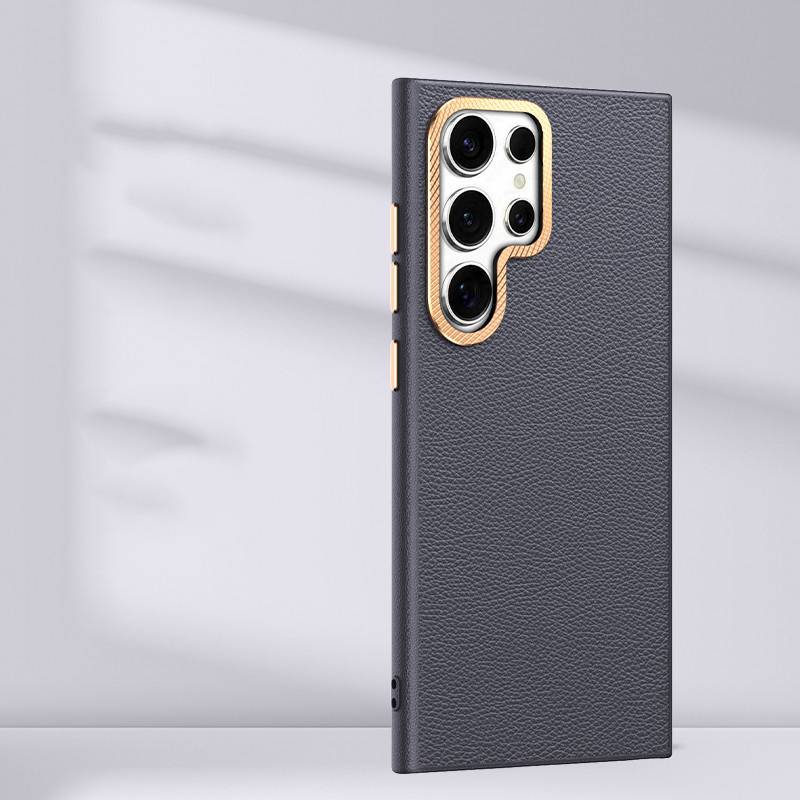 38433 Samsung S24Ultra защитная крышка-чехол, кож.