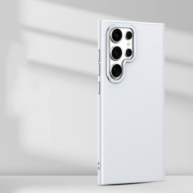38433 Samsung S24Ultra защитная крышка-чехол, кож.