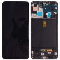 Дисплей-модуль Samsung A50 (SM-A505F) оригинал с рамкой