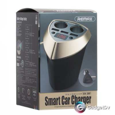 Автомобильное зарядное устройство 3-USB Remax CR-3XP (60430)