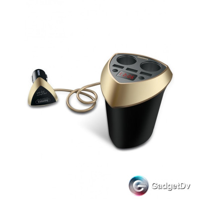 Автомобильное зарядное устройство 3-USB Remax CR-3XP (60430)