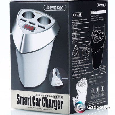 Автомобильное зарядное устройство 3-USB Remax CR-3XP (60430)