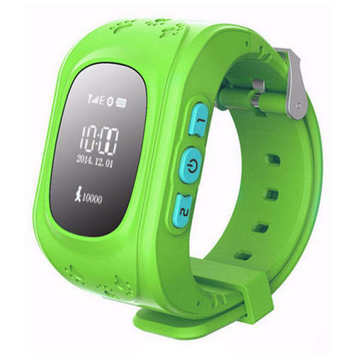8606 Детские часы с GPS-модулем Smart Baby Watch Q50 Wonlex (зеленый)